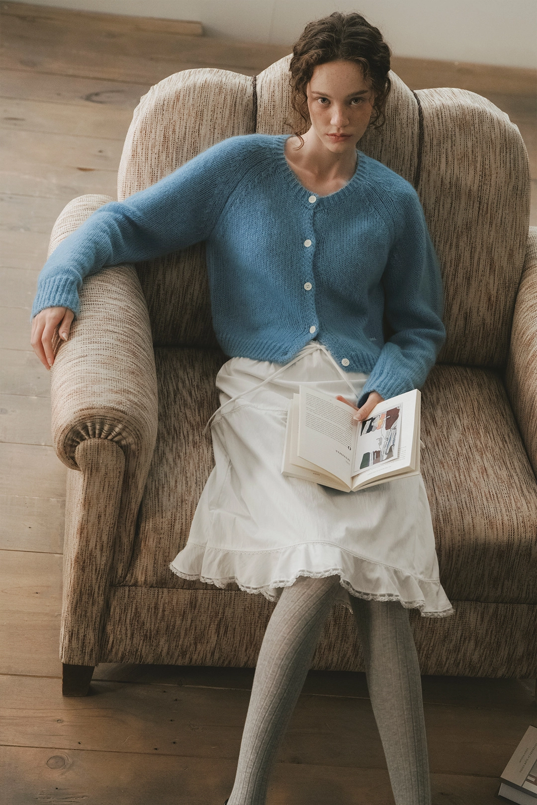 샤드라마 SWEET MOHAIR CARDIGAN 상품 이미지 2