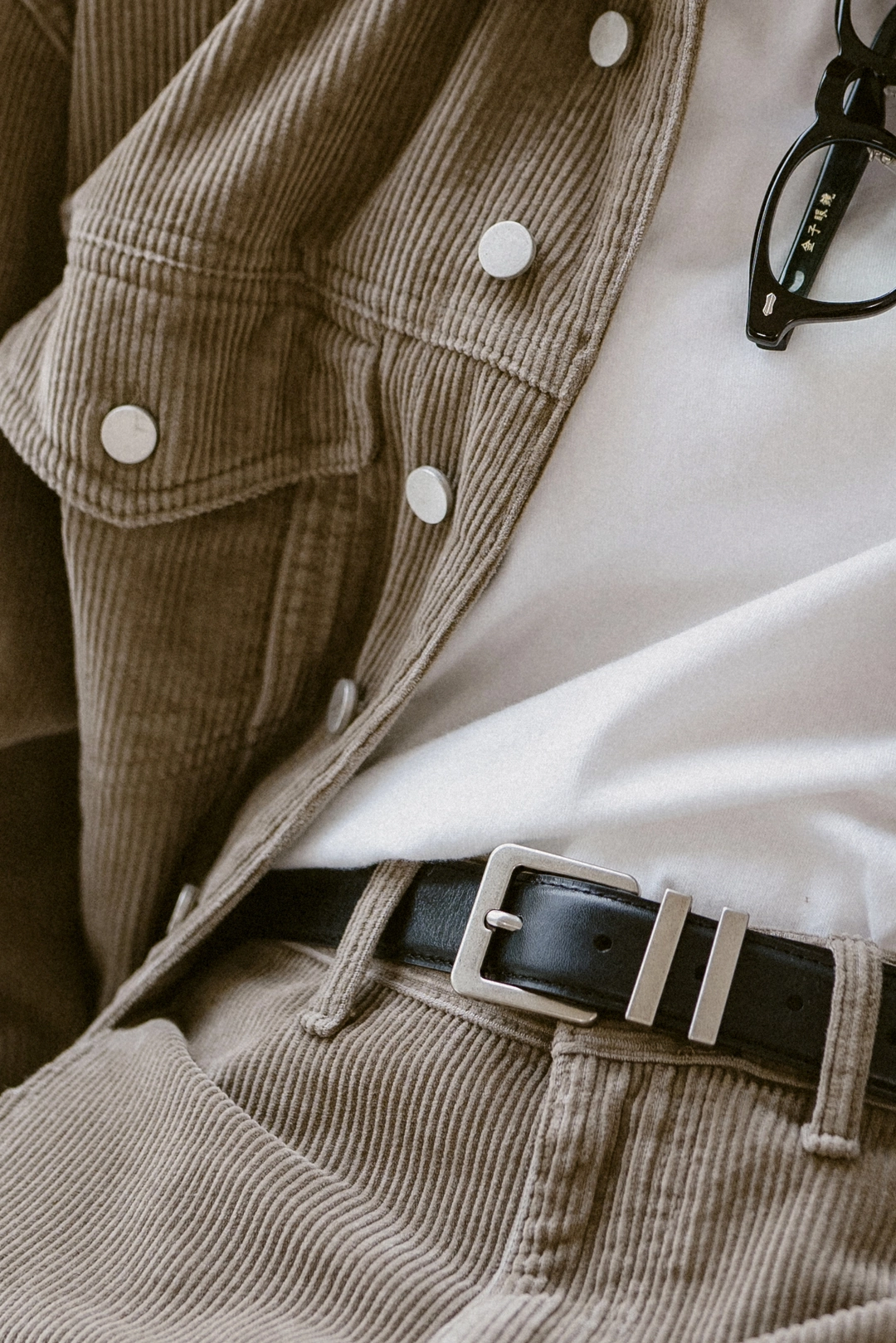 스앨더 23501_Black classic belt 상품 이미지 2