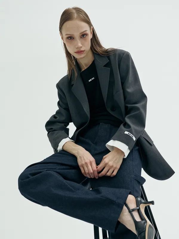 MUSÉE Haussmann Tailored Jacket_Gray