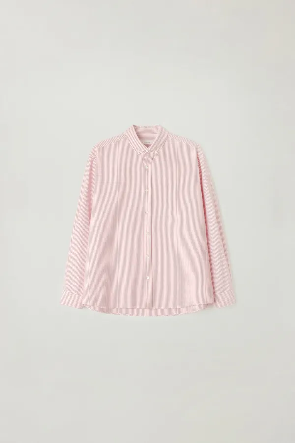 Alma oxford shirt (Red stripe)