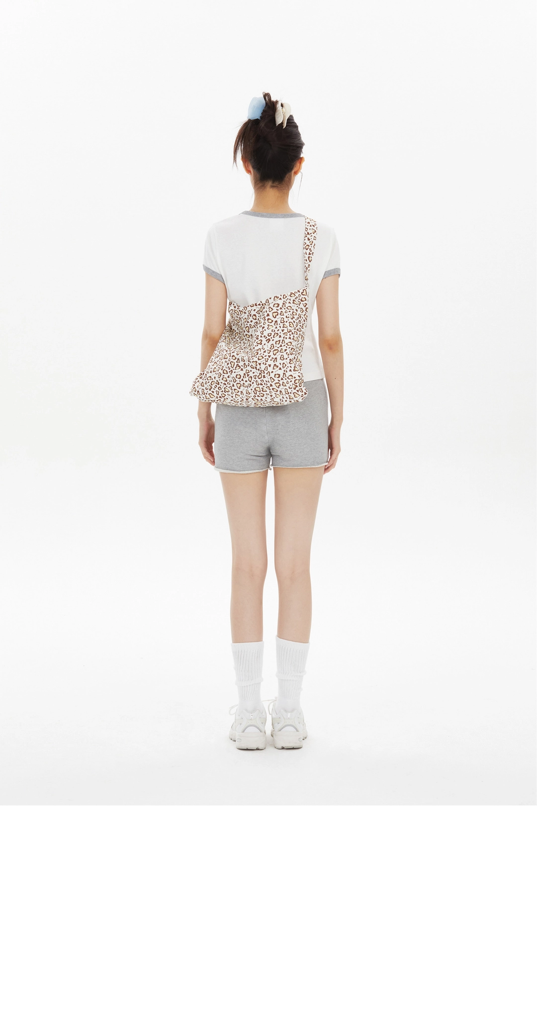 이미스 LOGO LEOPARD ECO BAG-IVORY 상품 이미지 2
