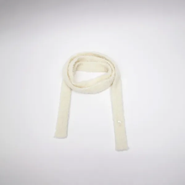 (MU-0026)HAIRY TIE SLIM MUFFLER