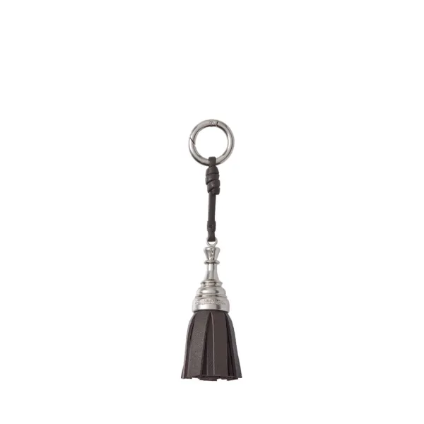Checkmate Tassel Charm (체크메이트 태슬 참) Dark Brown