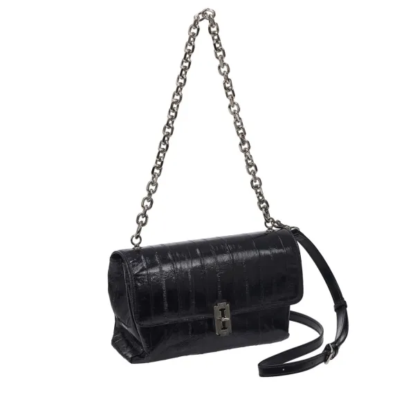 Ecllat Toque Baguette Shoulder S (에끌라 토크 바게트 숄더 스몰) Black