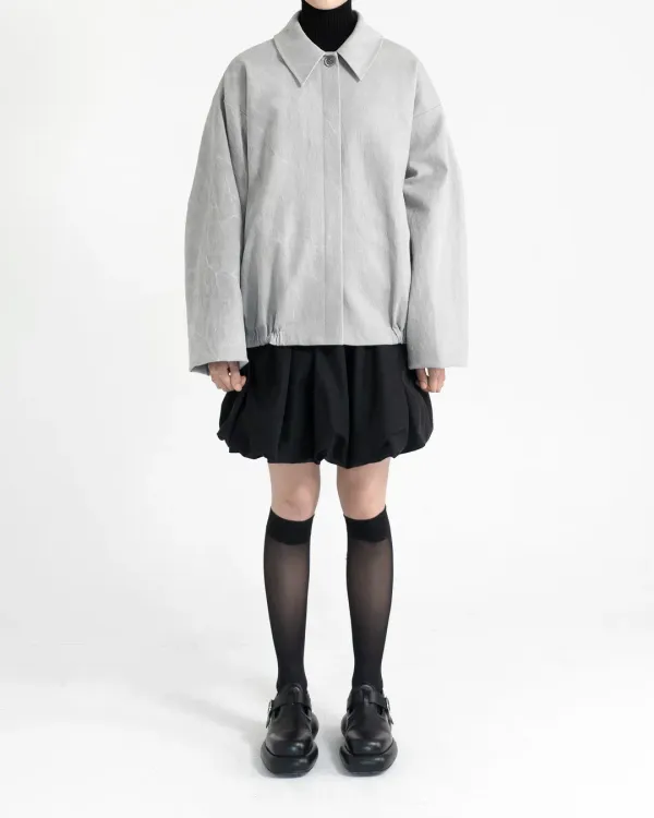 pigment shirring blouson (open, 단독 주문 시 선발송)