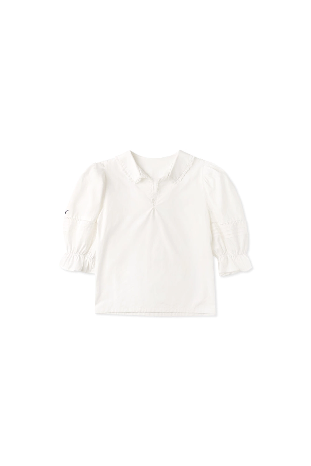 위드아웃썸머 Rose frill blouse 상품 이미지 1