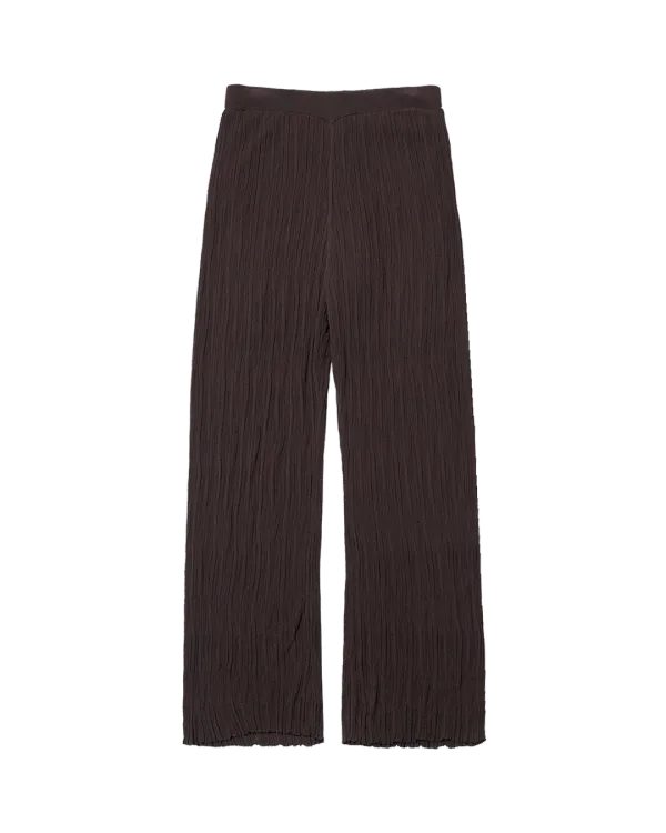 wish ribbed pants (brown)