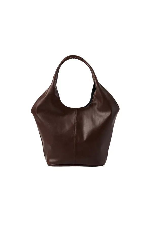 [5차 재입고]  미니 베이스 백 mini vase bag (choco brown)