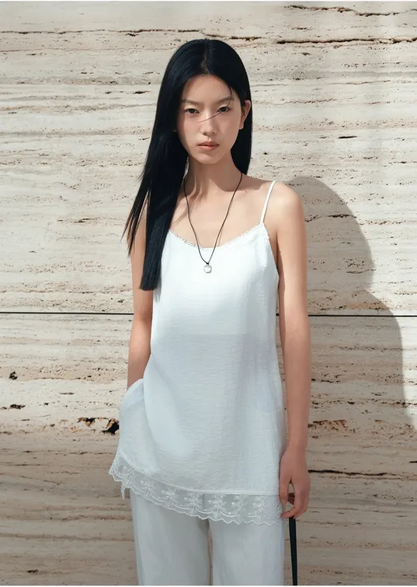 [6/26 예약발송] SIPT7196 리조트 와이드 밴딩 팬츠_White