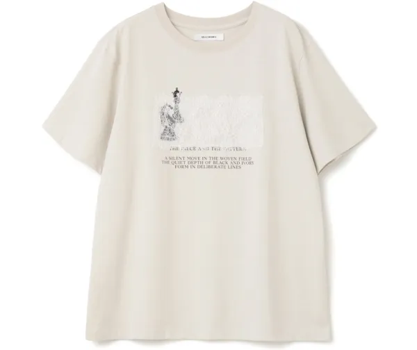 Gambit Lace T-Shirt [Light Beige]
