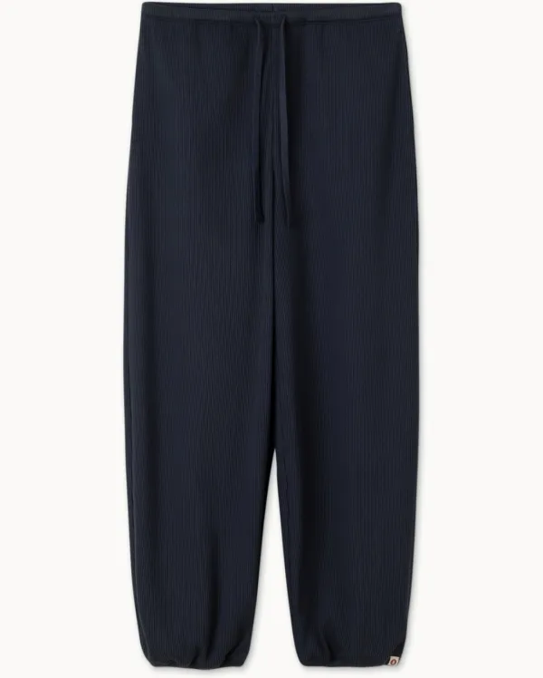 Rib jogger pants #3_Inkwell