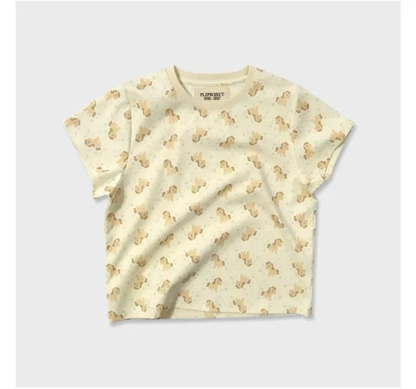 [PLZPROJECT]PONY T-SHIRT