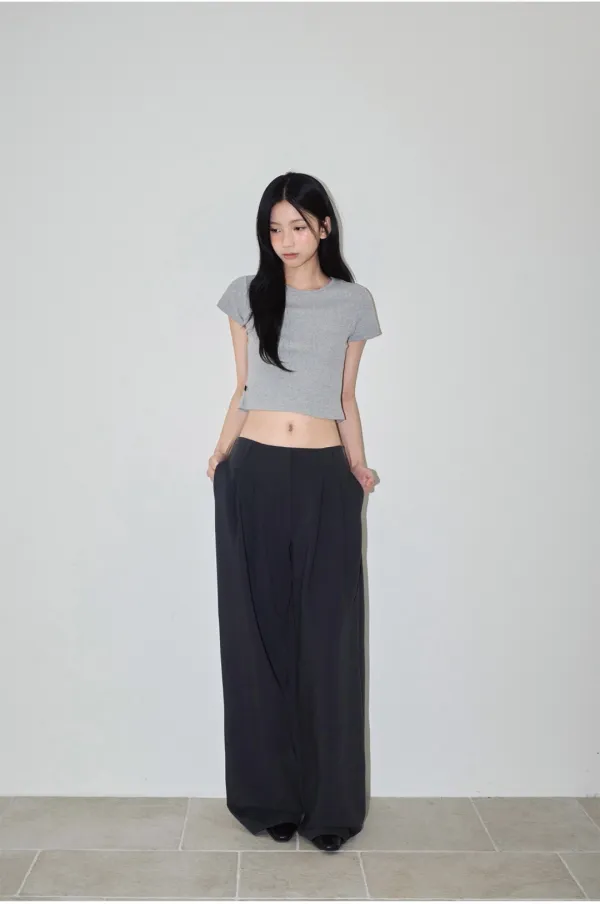 [2nd 예약주문] 2Pack [Essential] Base Cropped T - 4Colors