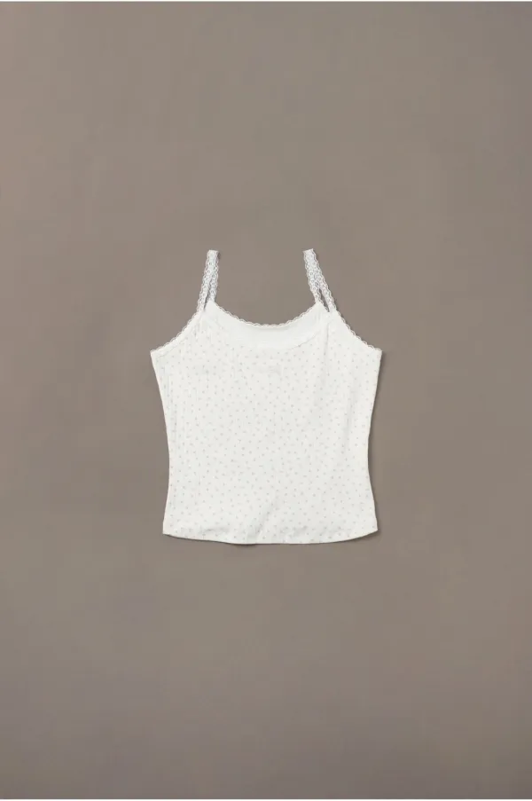 Nude lace sleeveless_floral