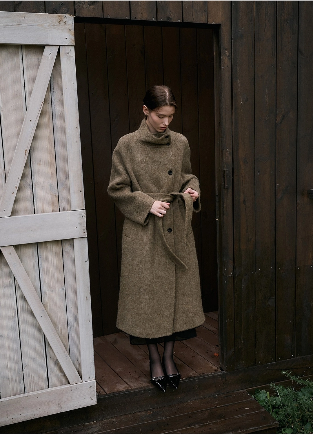 안젤로비안코 Noe Handmade Coat (2color) 상품 이미지 2