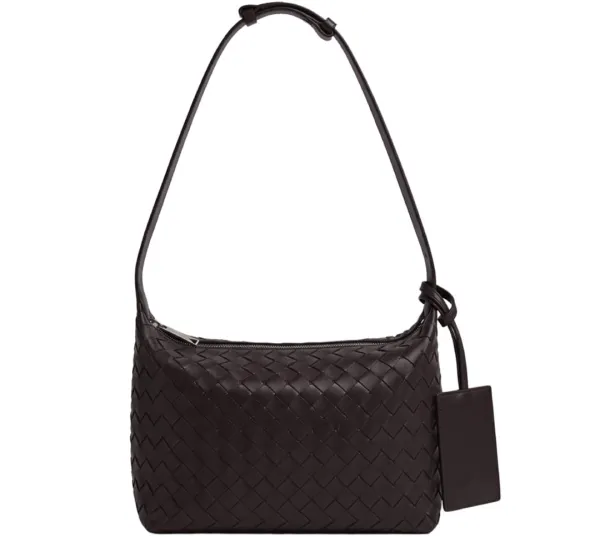 ANC WEAVING MESH MINI BAG_BROWN