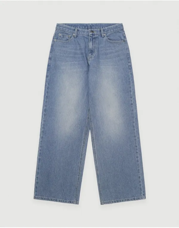 [4th] Pinka stripe denim pants