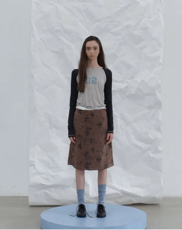 [6th] 02 raglan tee - oat grey - 포에토