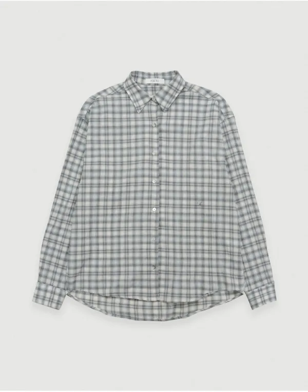 [10th] FiFi check shirt