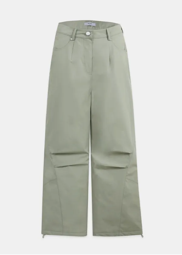  [25-36]  M-Core Padding Wide Pants  엠-코어 패딩 와이드 팬츠 (겨울-캐주얼룩-데일리룩-누빔안감-스키코어-보온팬츠-방수팬츠-겨울코디-빅사이즈-자체제작) 