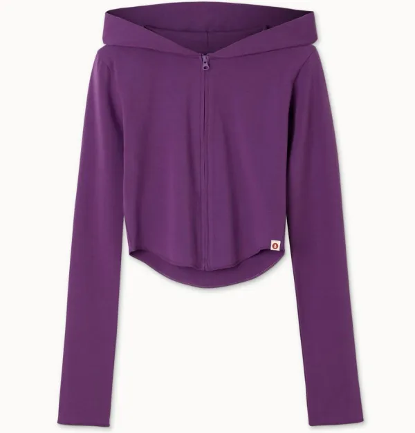 Fortune zip-up_Sunset Purple