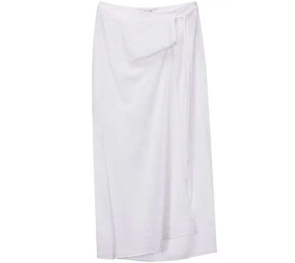 Wrap Layered Long Skirt SW6MS749_2color