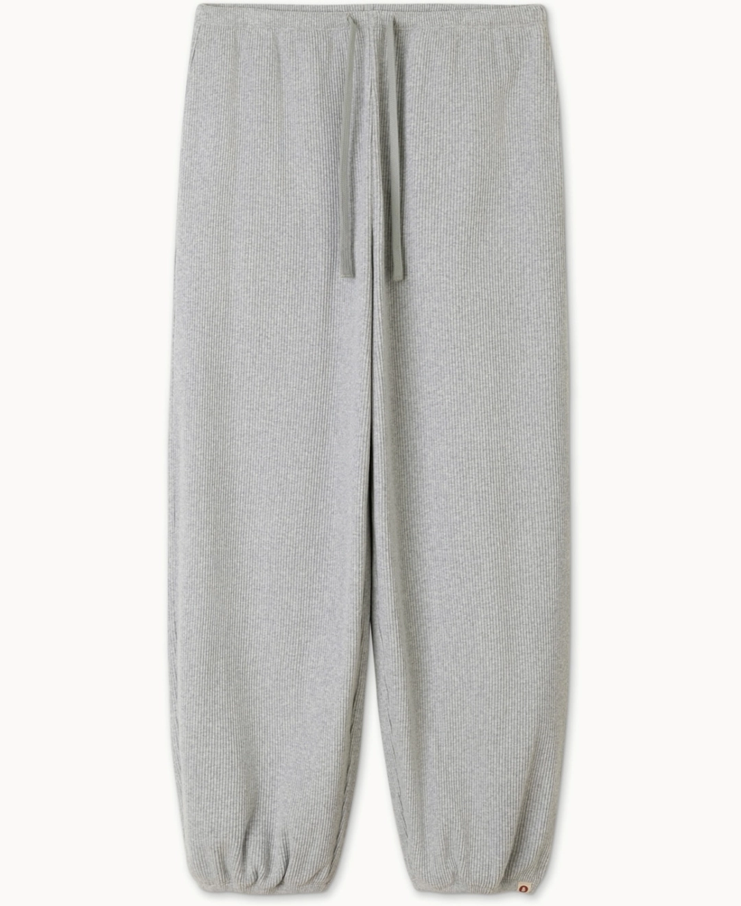 부디무드라 Rib jogger pants #3_Melange Grey 상품 이미지 1