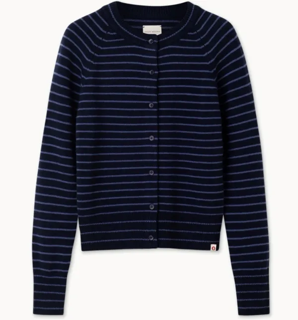 Petite cardigan #2_Navy Multi