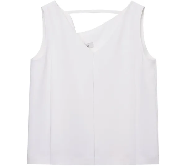 Cowl-Back Sleeveless Blouse SW6MB724_2color