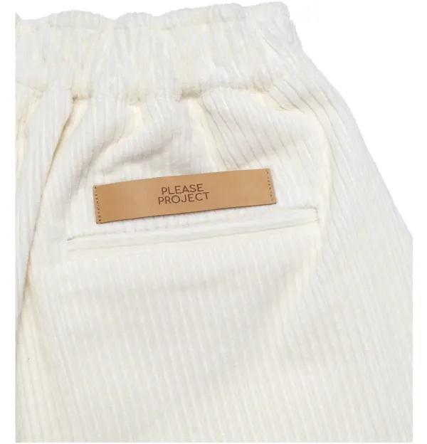 [PLZPROJECT]PIGMENT CORDUROY SHORTS, IVORY
