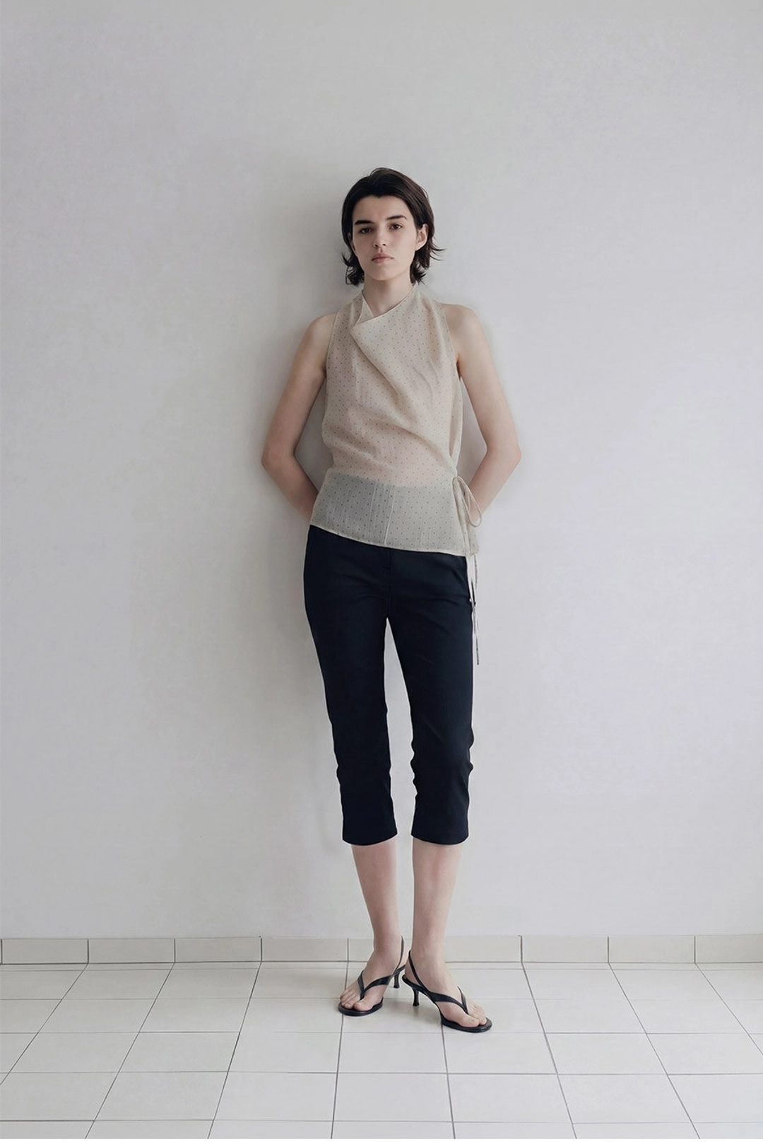 루에브르 [02_M 7/8 예약배송] Slim Fit Cafri Pants SW6ML718-10 상품 이미지 2