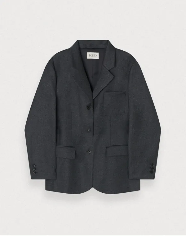 Frame classic jacket - charcoal