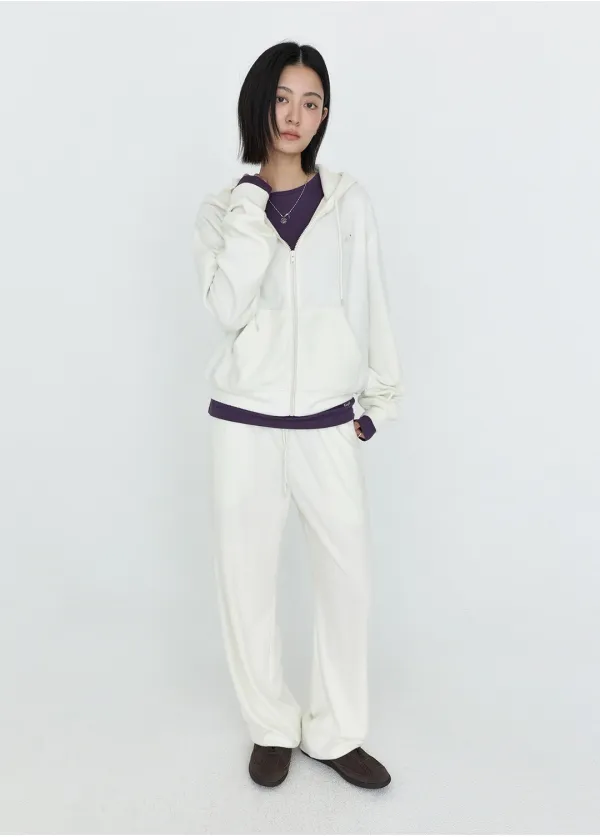 소프트 에센셜 밴딩 조거 팬츠 아이보리 MDPT090IVORY