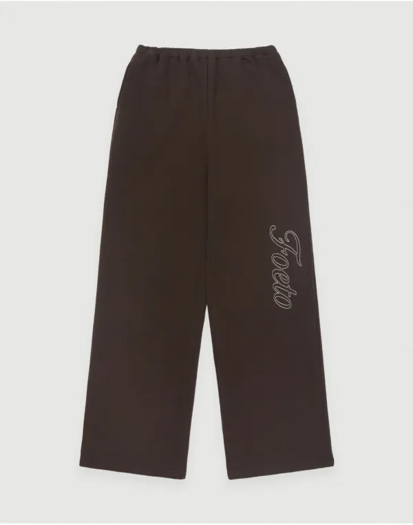 Kitsune stitch pants - brown