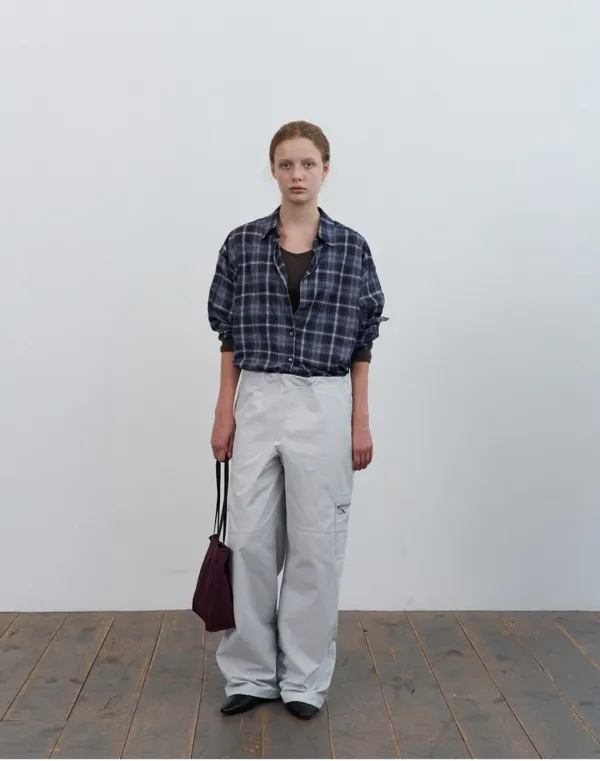 Core check shirt - check navy