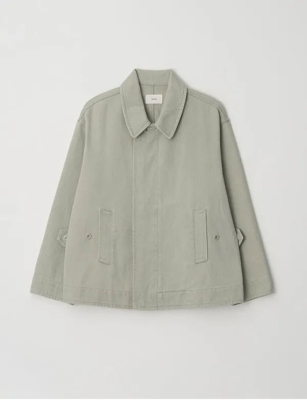Oversized Half Jacket(Khaki)
