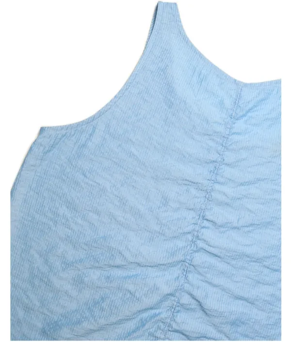 [PLZPROJECT]2-WAY SLEEVELESS BLOUSE, SKY BLUE