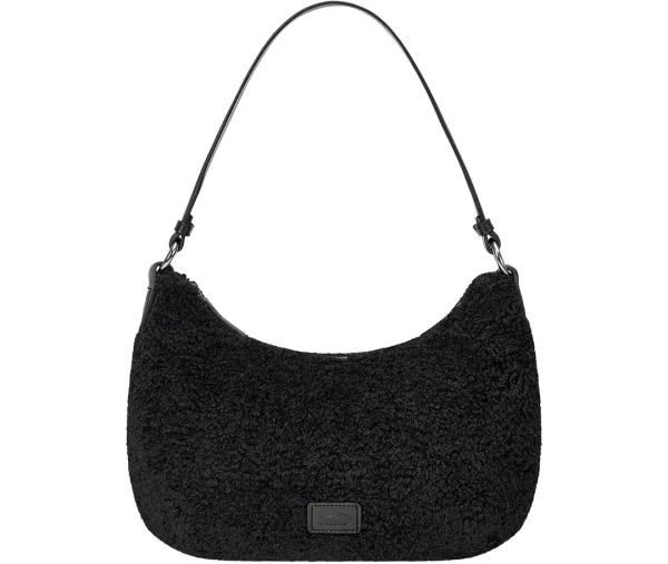 TEDDY HOBO BAG-BLACK