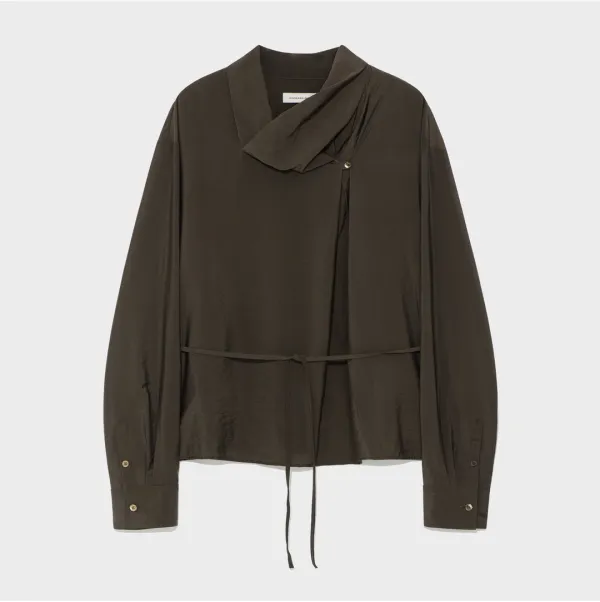 Anais Blouse Chocolate