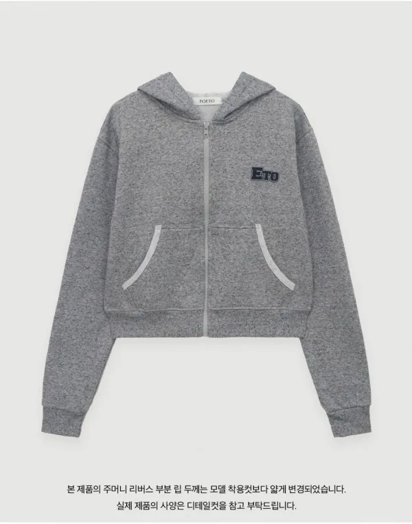 ETO dotti hoodie - oreo charcoal
