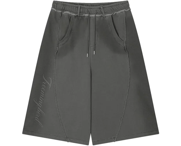 Vintage Brushed Sweat Bermuda Shorts [ Charcoal ]