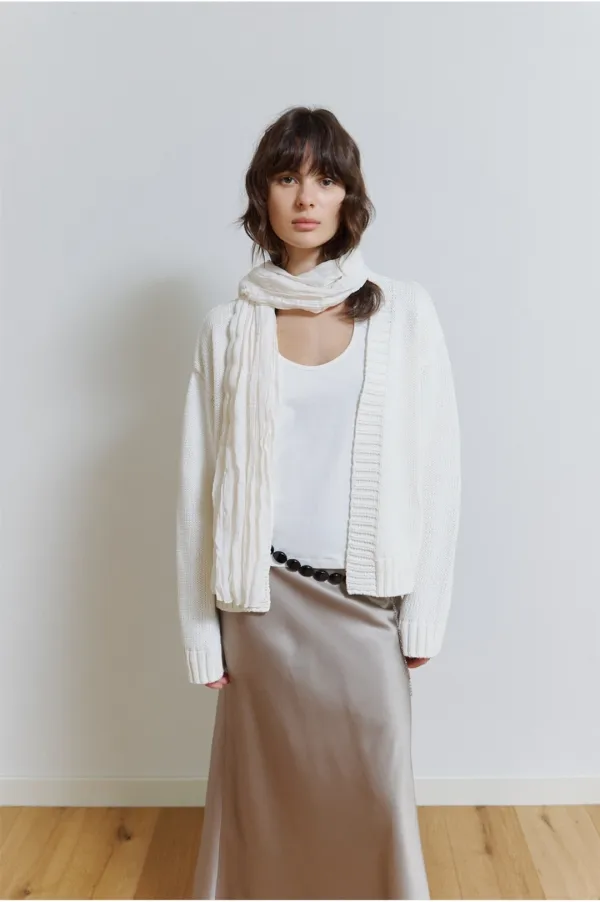 [3RD] Pibi Scarf in Almond
