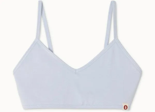 Chevron bra top_Gray Dawn