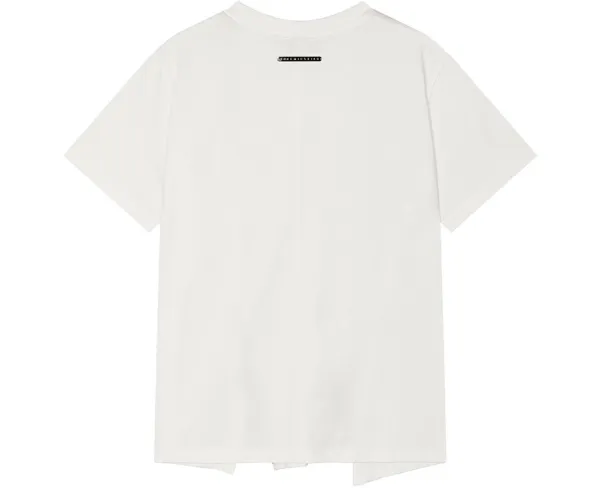 Hook and Eye Boxy T-Shirts [ White ]