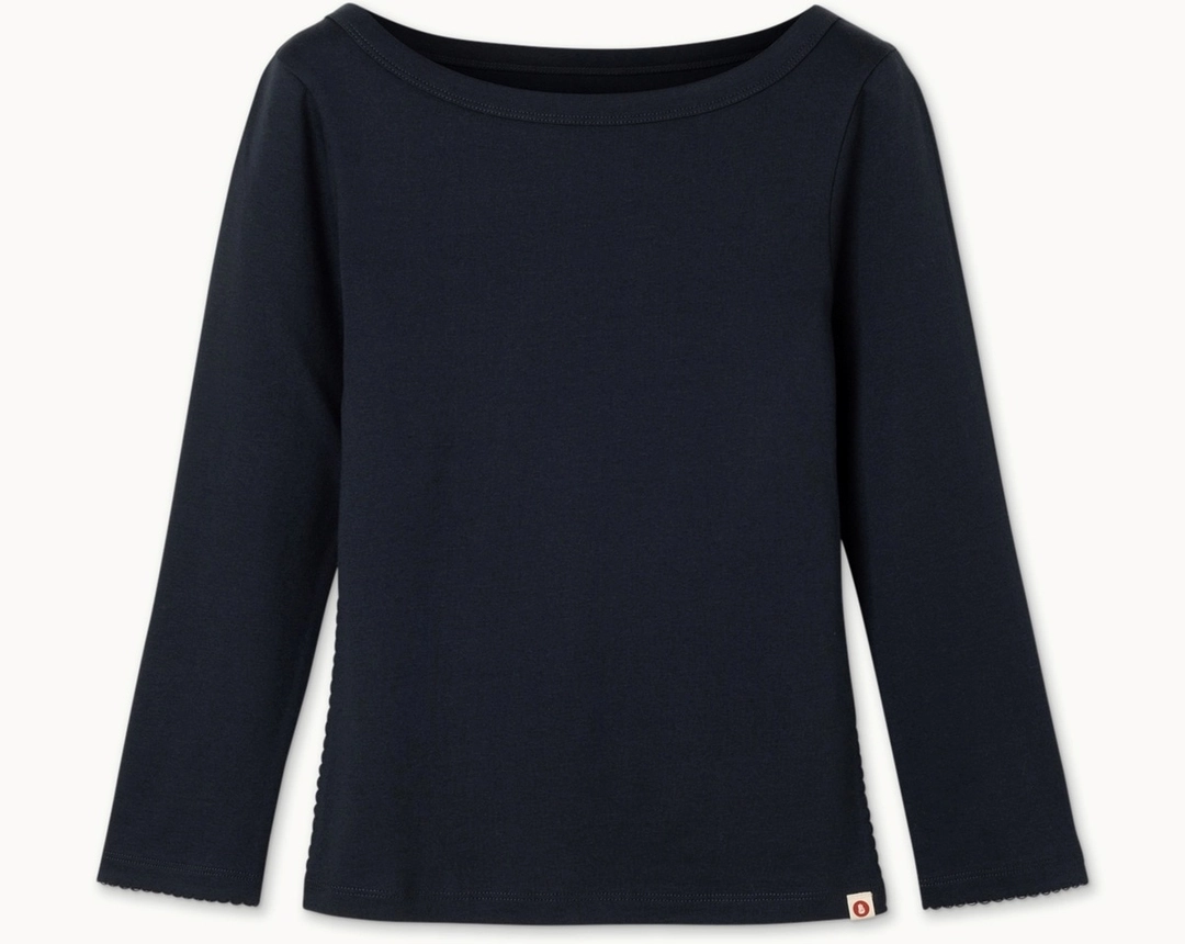 부디무드라 Essential 3/4 sleeve_Blueberry 상품 이미지 1