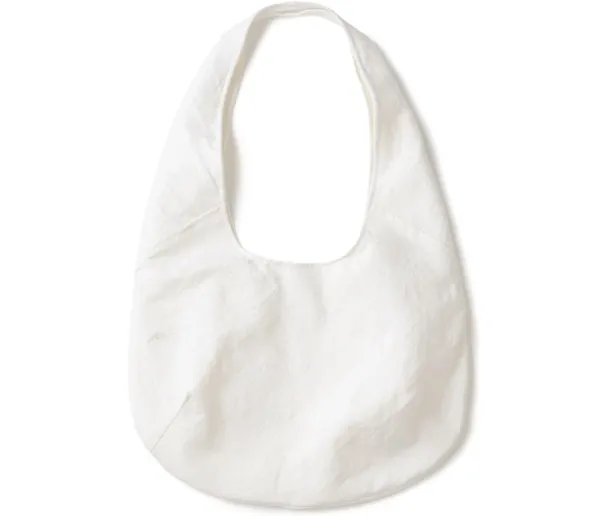 Jacquard Round Bag [White]