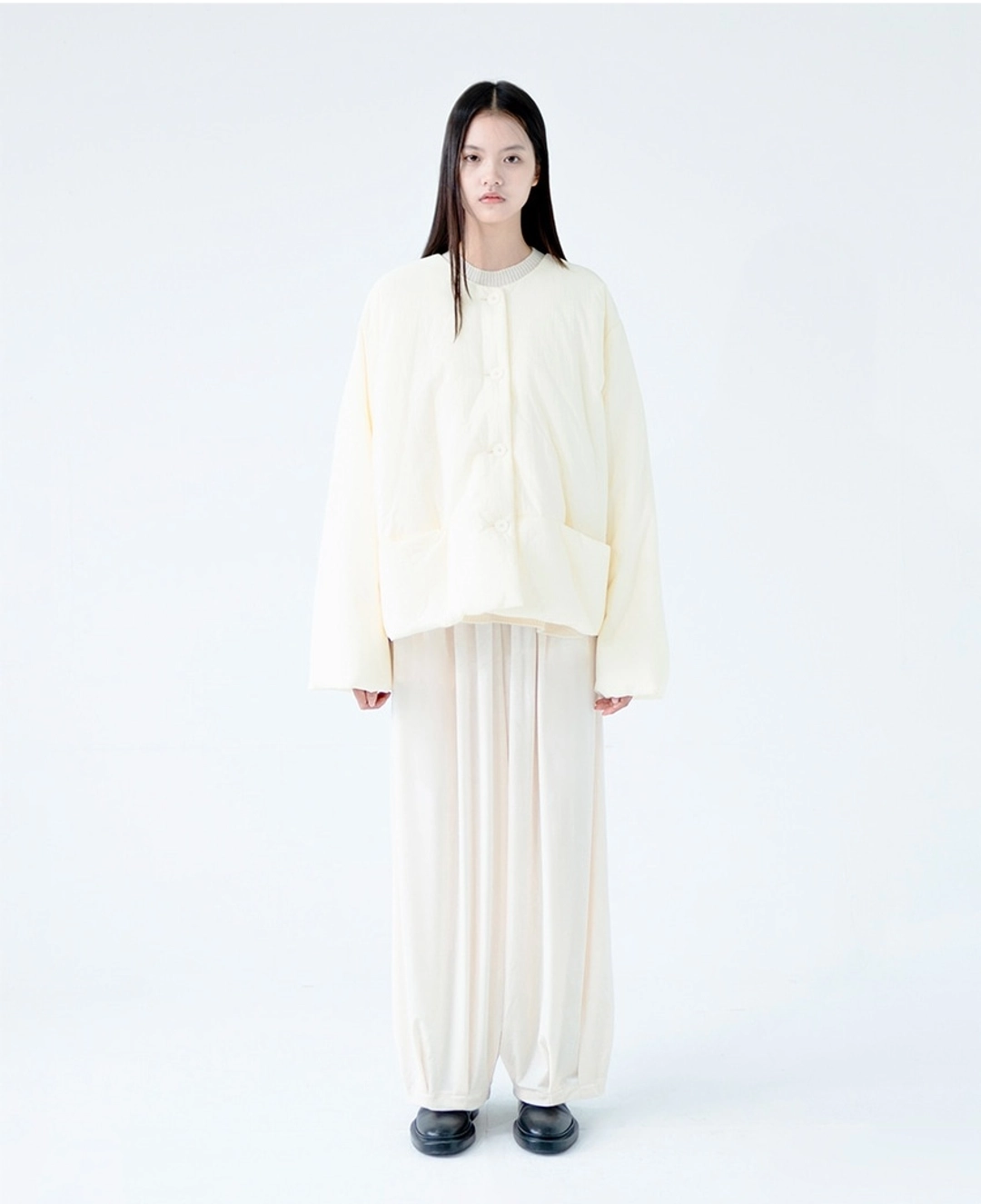 유노이아 cloud padded jacket (open, 10/28 순차 출고 예정) 상품 이미지 2