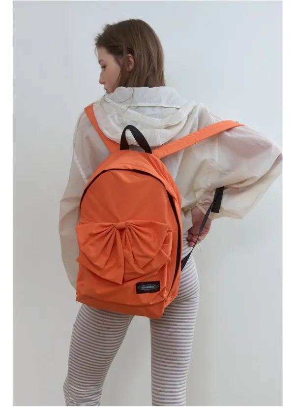 339. Ribbon Backpack _ Orange