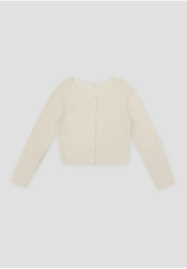 HAIRY CARDIGAN_CREAM