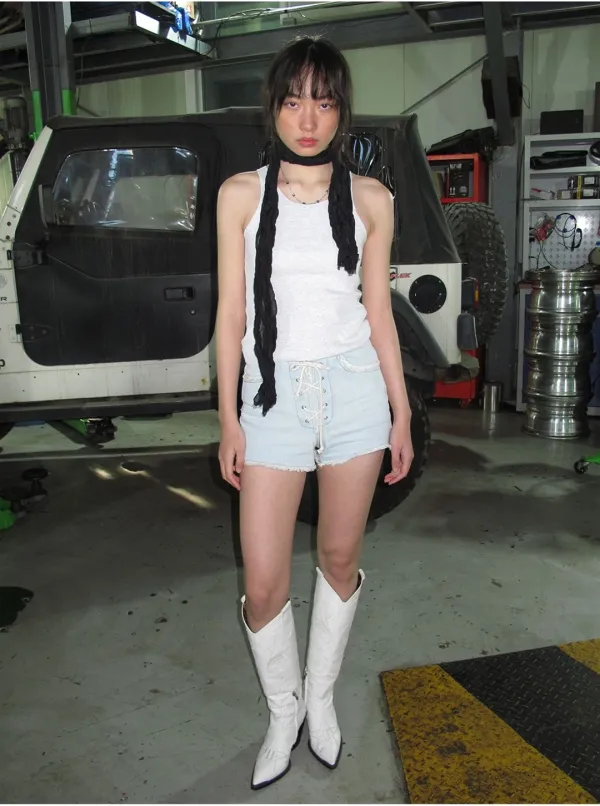 STANDARD SOLID TANK TOP_LIGHT GREY